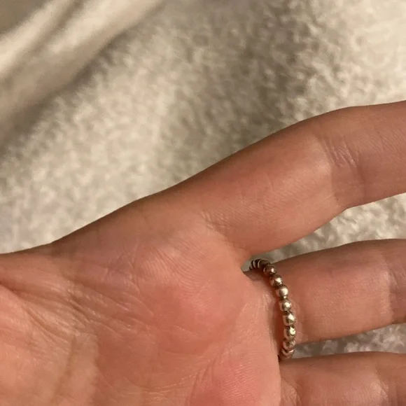 FLASH SALE, Sundance Sterling Silver and Sapphire Ring - Picture 3 of 3